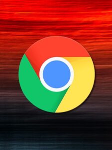 This image shows the Google Chrome.